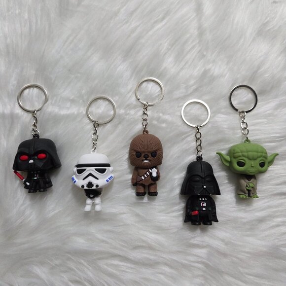 Star Wars Set of 5 Keychains